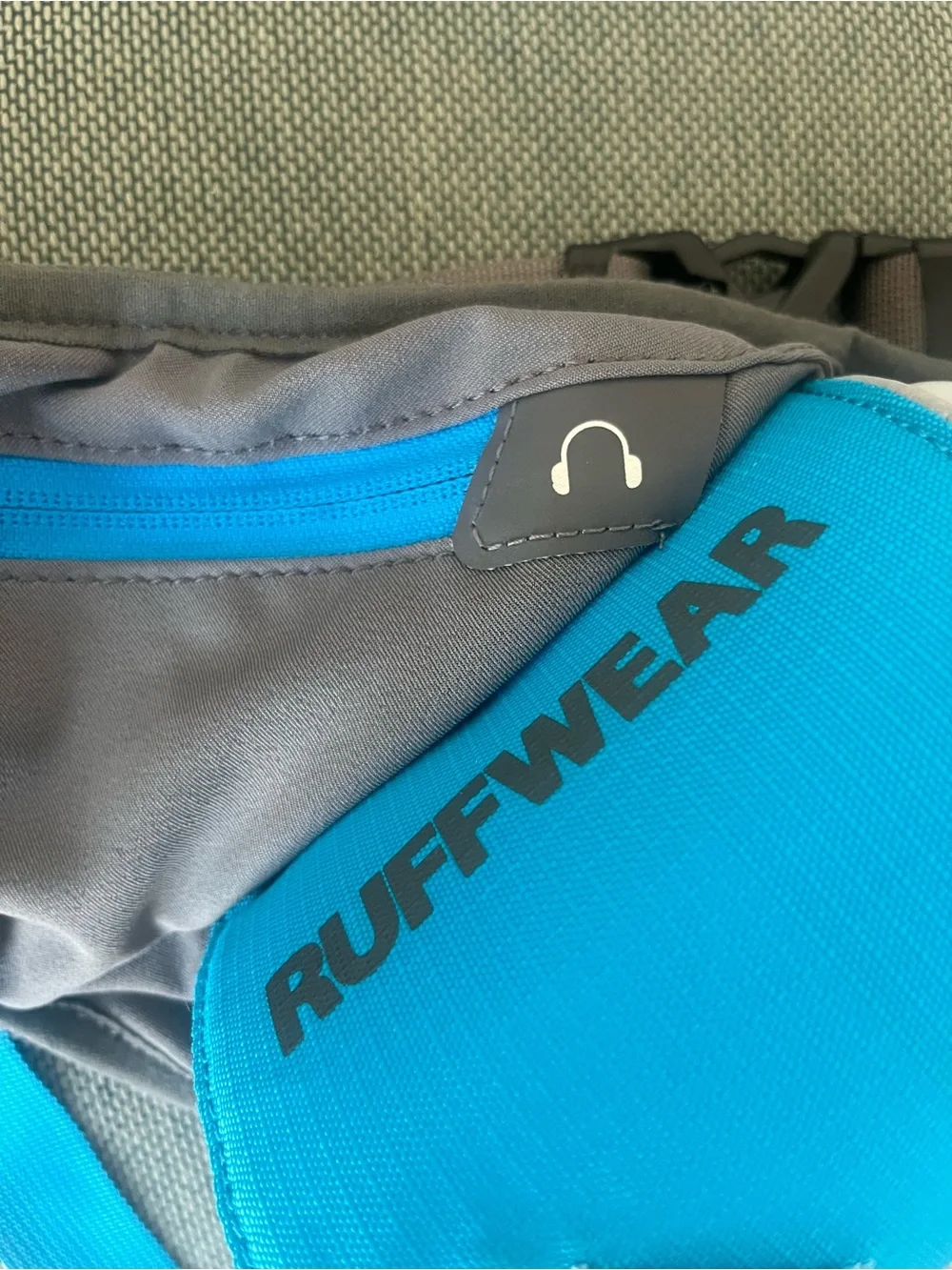 Ruffwear Trail Runner Belt (Blue Pool) - Picture 3 of 4